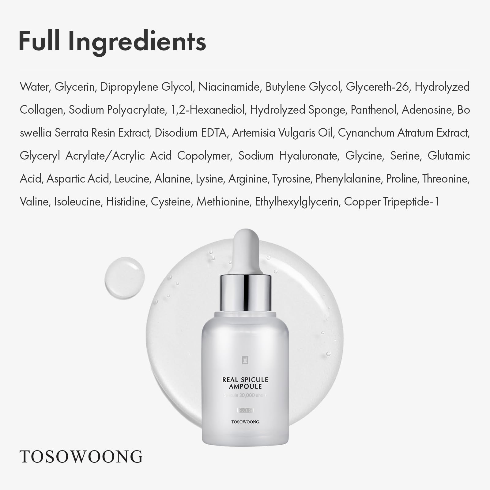 TOSOWOONG ampoule on bathroom counter in routine to boost daily radiance
