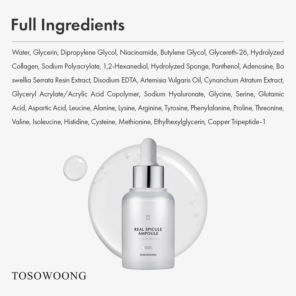 TOSOWOONG ampoule on bathroom counter in routine to boost daily radiance
