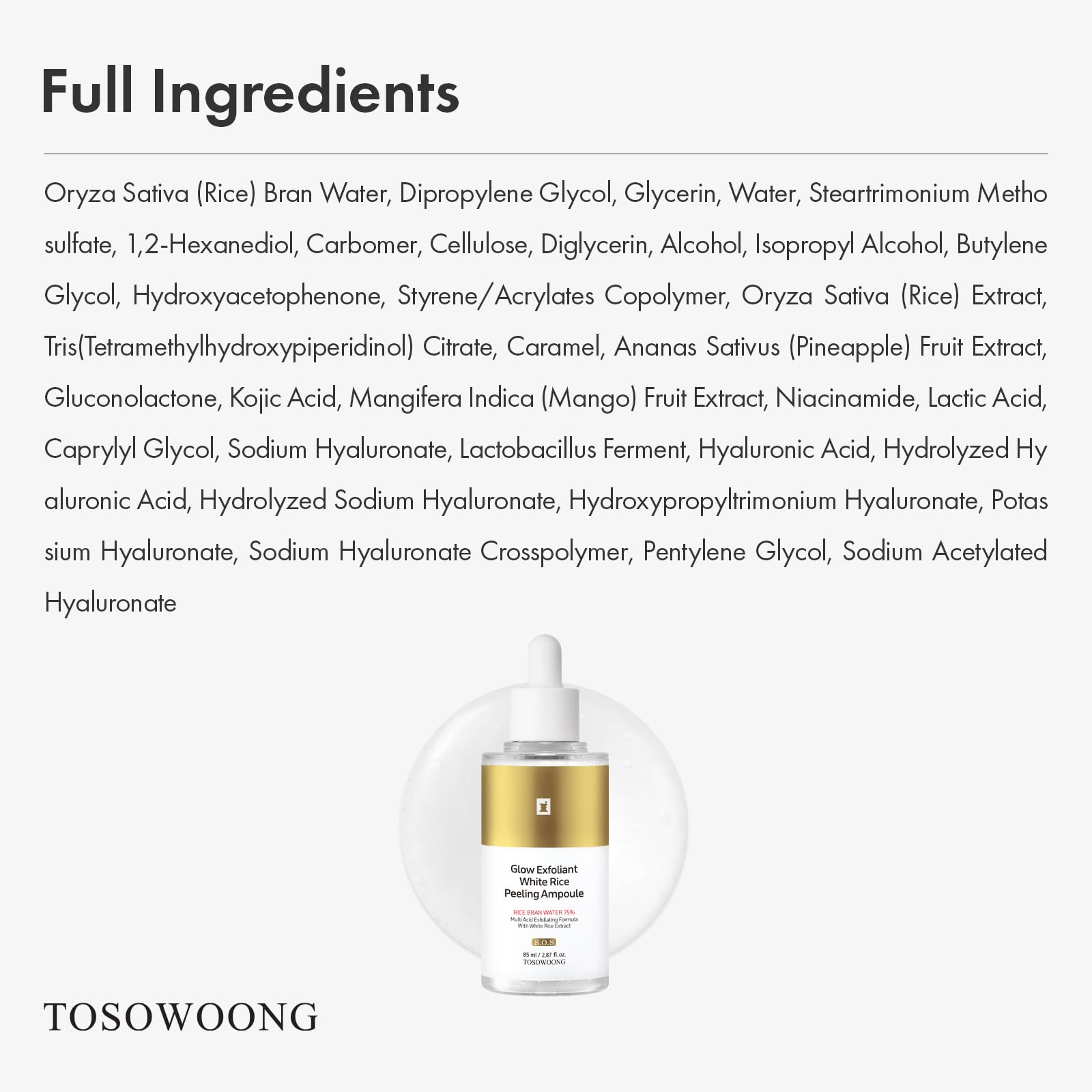 TOSOWOONG on bathroom shelf in lifestyle scene suggesting daily skincare routine benefits