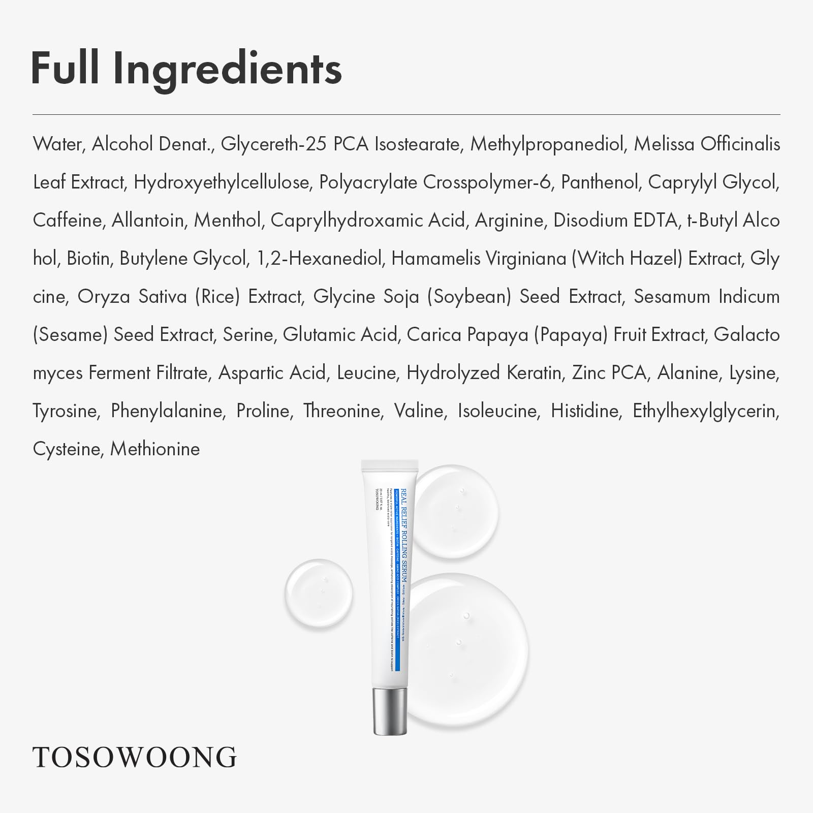 TOSOWOONG bottle on bathroom shelf implying daily scalp care routine