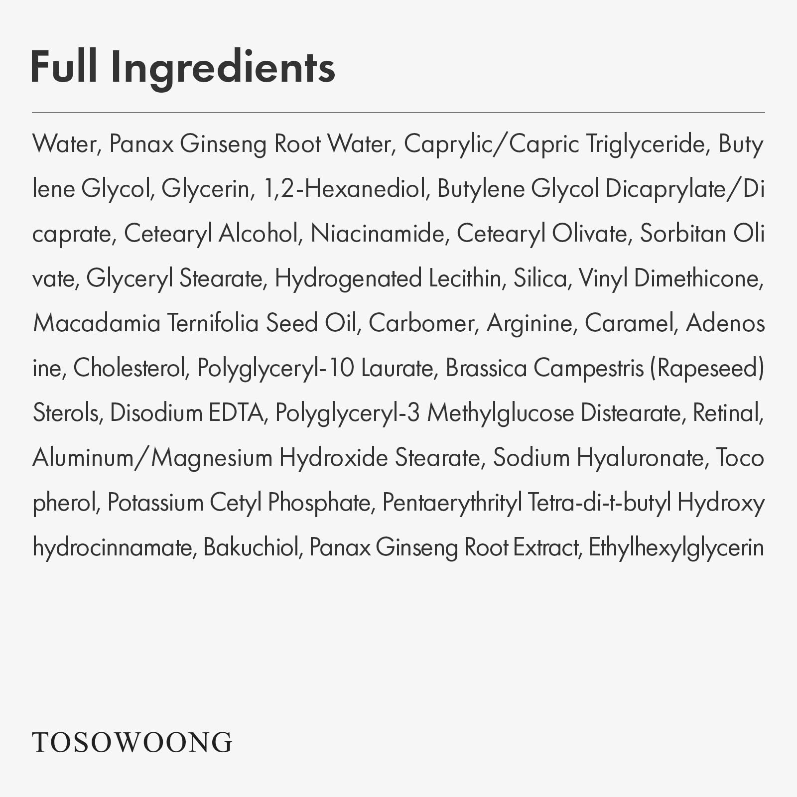 TOSOWOONG vanity scene showing serum in routine promoting daily use