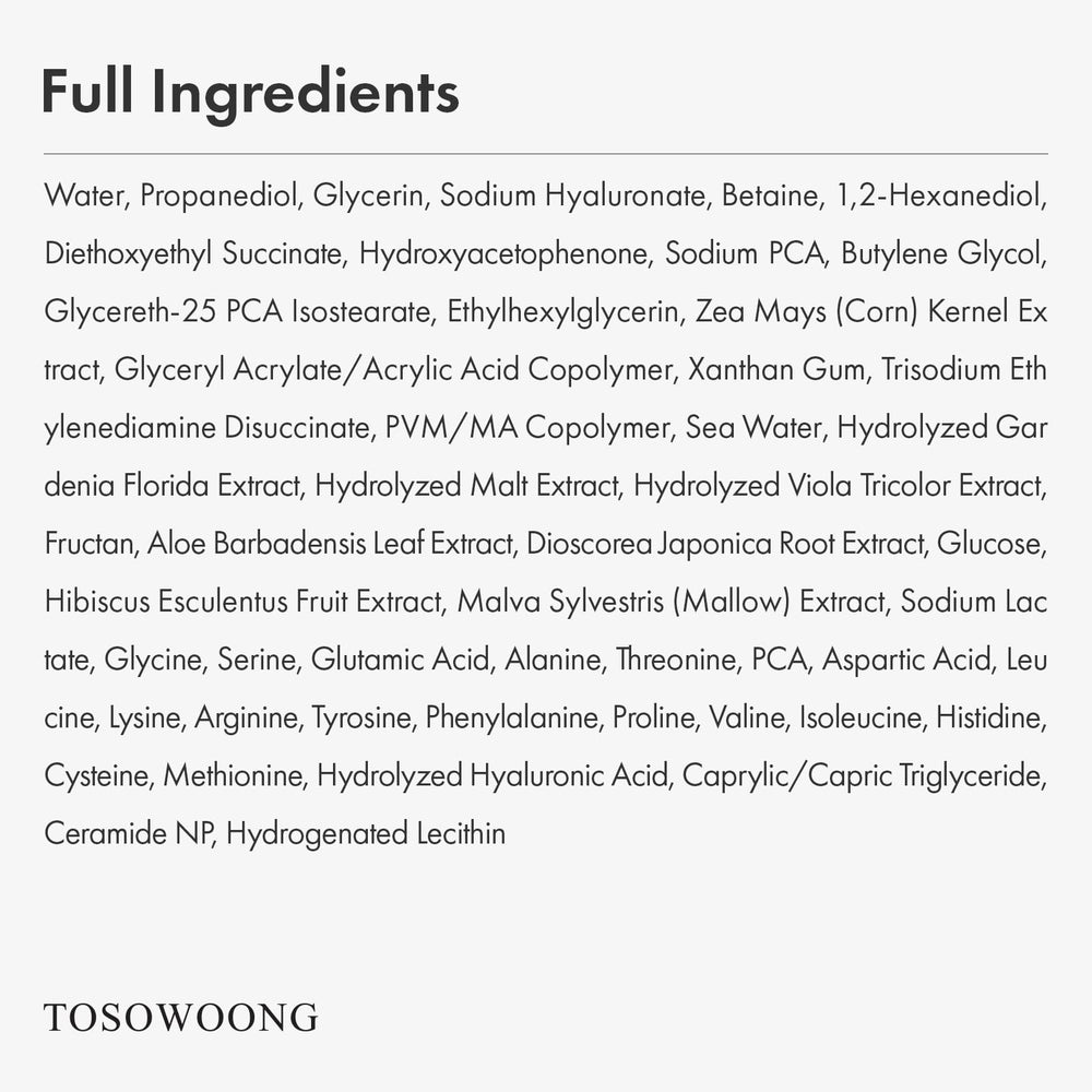 TOSOWOONG on bathroom vanity styled shot showing routine-ready hydration benefit