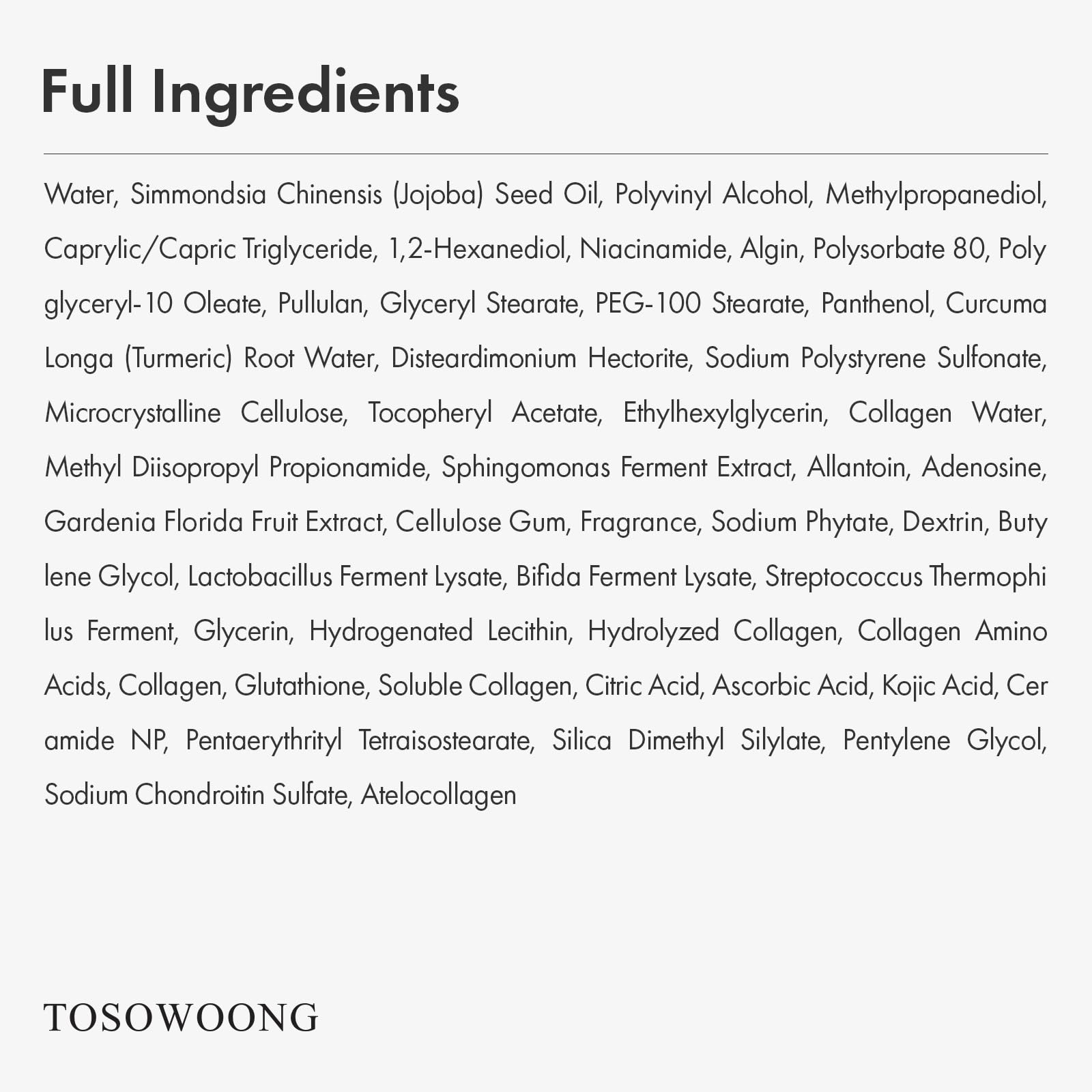TOSOWOONG on bathroom vanity in lifestyle scene conveying at-home brightening treatment and routine use