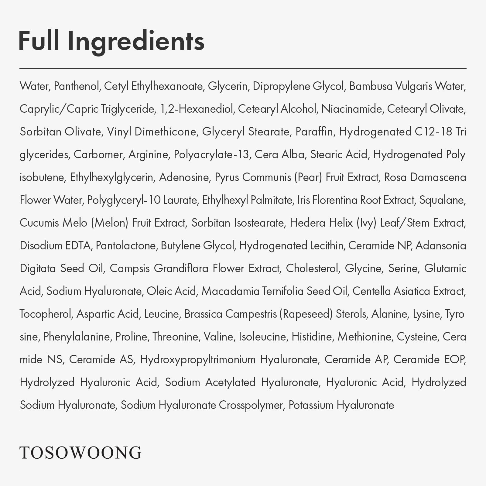 TOSOWOONG on bathroom vanity suggesting daily routine hydration benefit