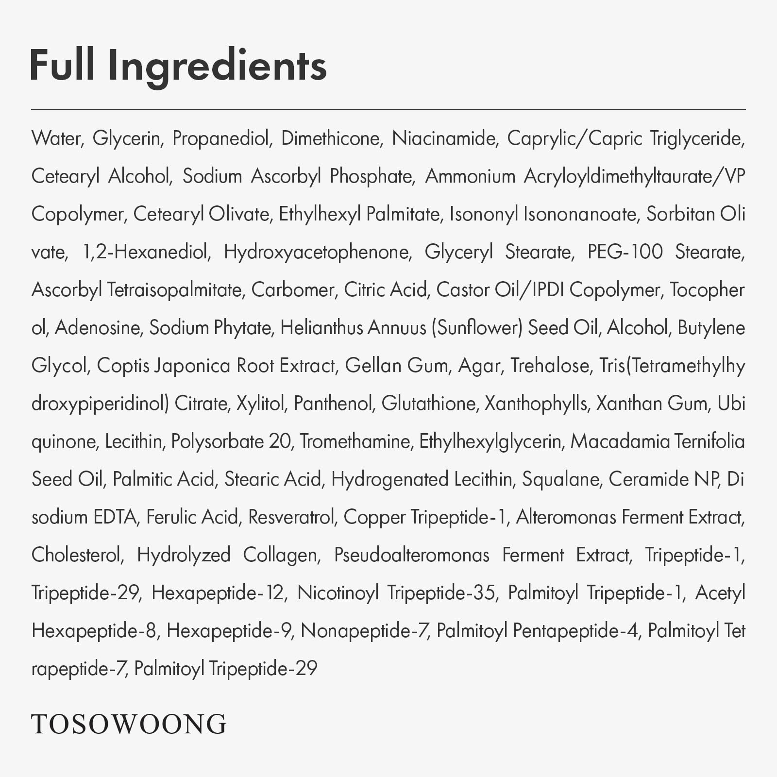 TOSOWOONG in bathroom setting conveying daily routine brightening benefit