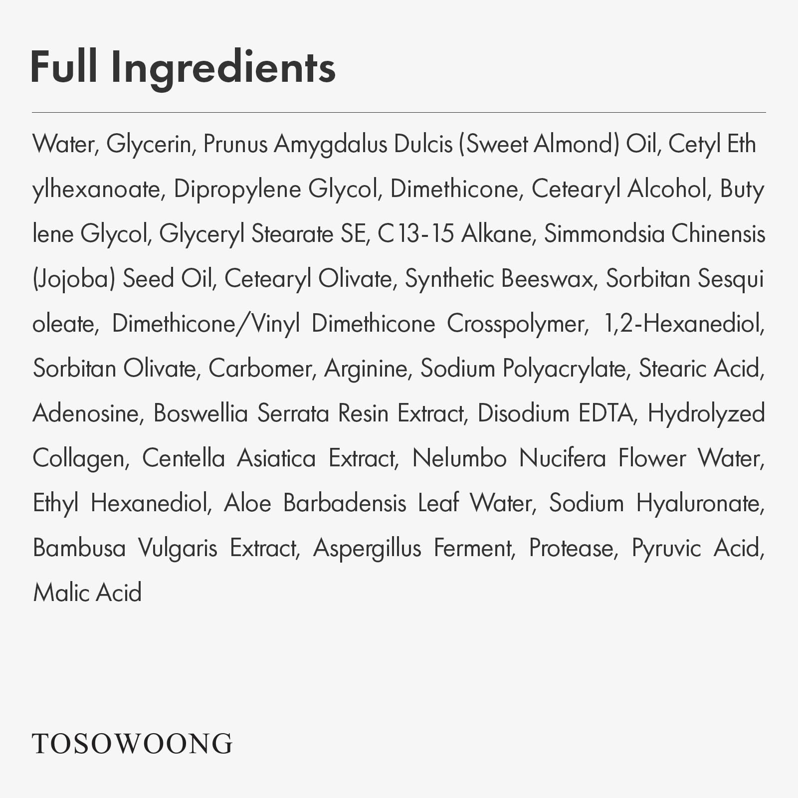 TOSOWOONG Necktox Cream decolletage care routine setup suggests daily use