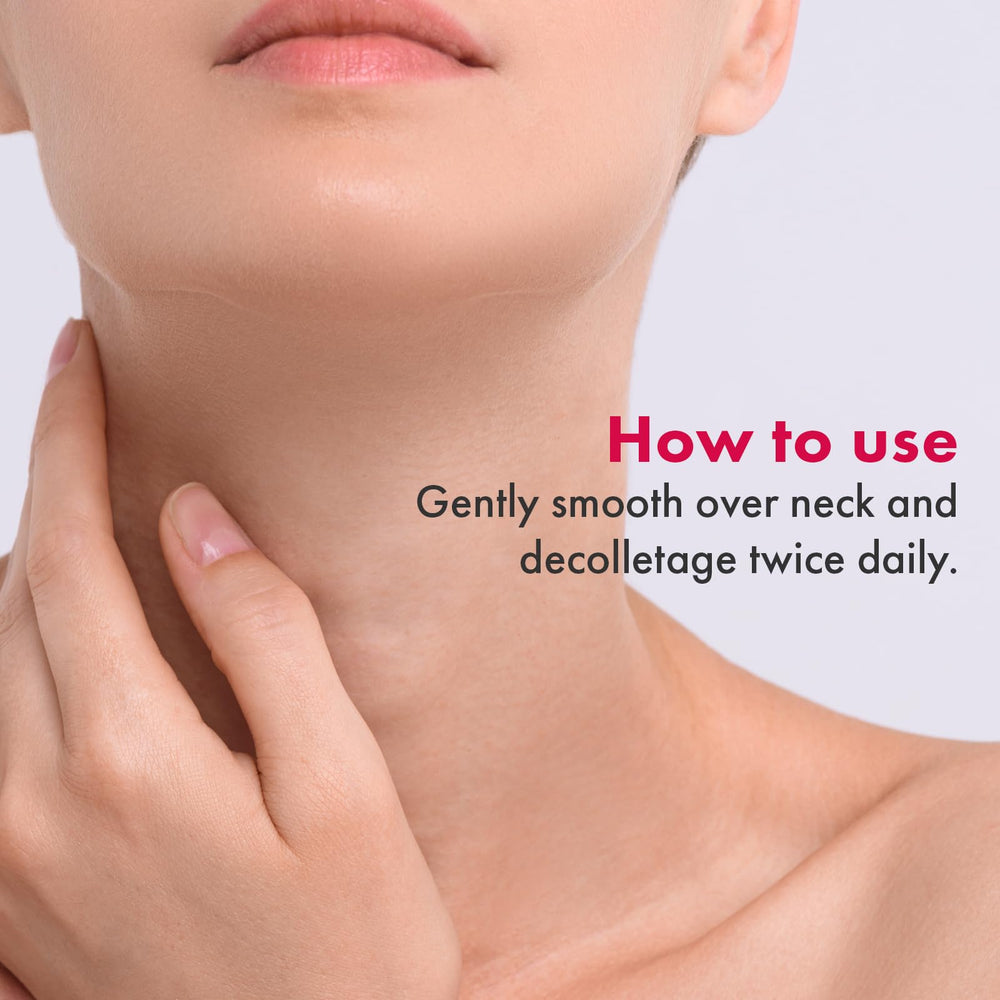 TOSOWOONG Necktox Cream hyaluronic acid texture closeup emphasizes lightweight hydration