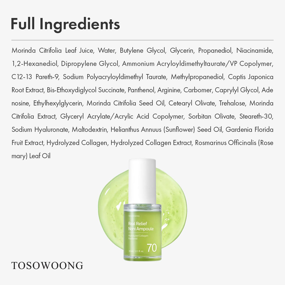 TOSOWOONG ampoule on bathroom counter showing everyday routine benefit