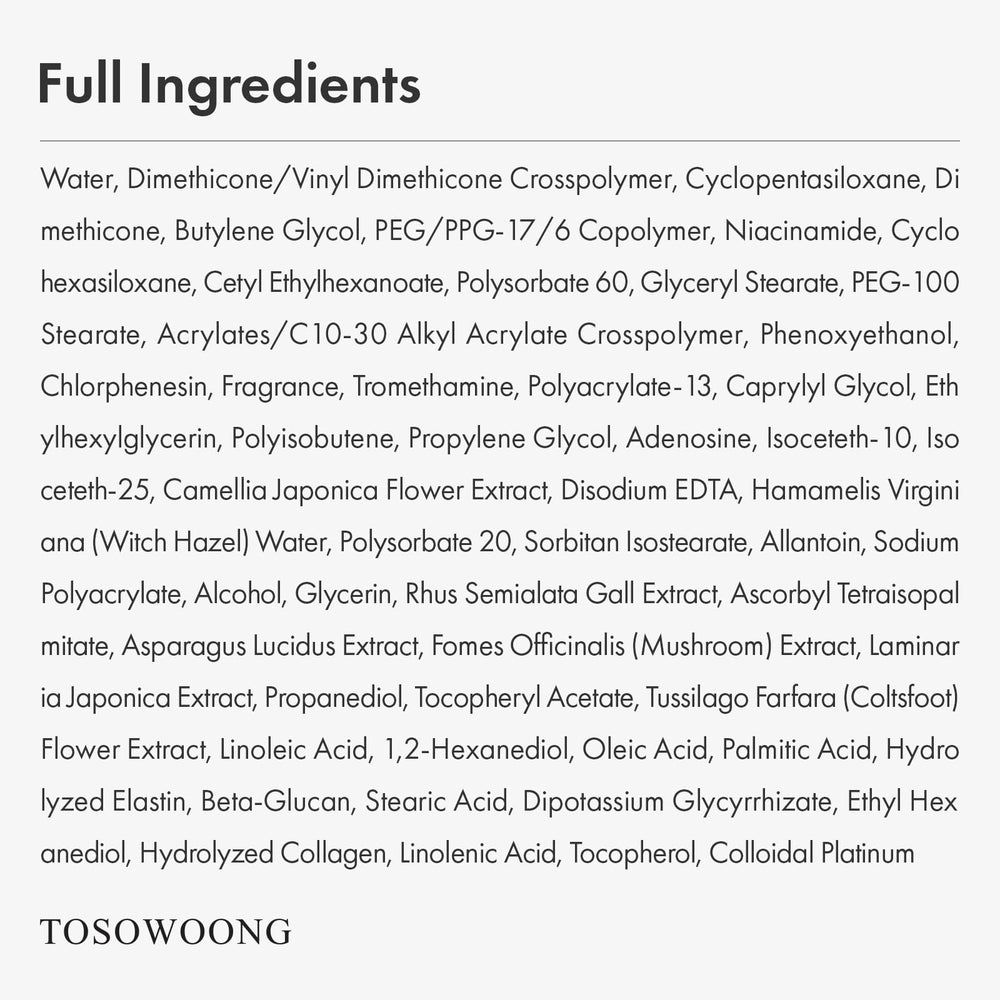 TOSOWOONG applied to cheek in routine showing smoother, refined pore benefit