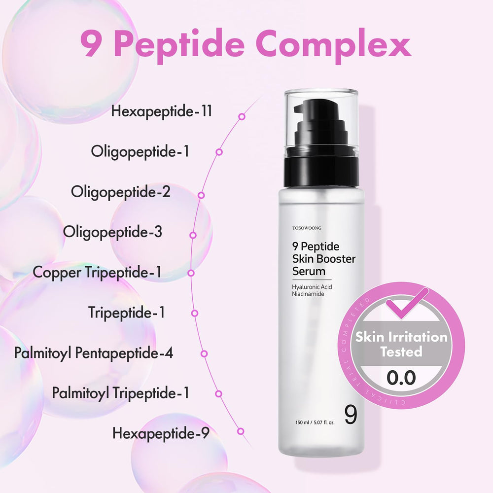 TOSOWOONG Quick absorption serum ready for daytime layering and smooth skin