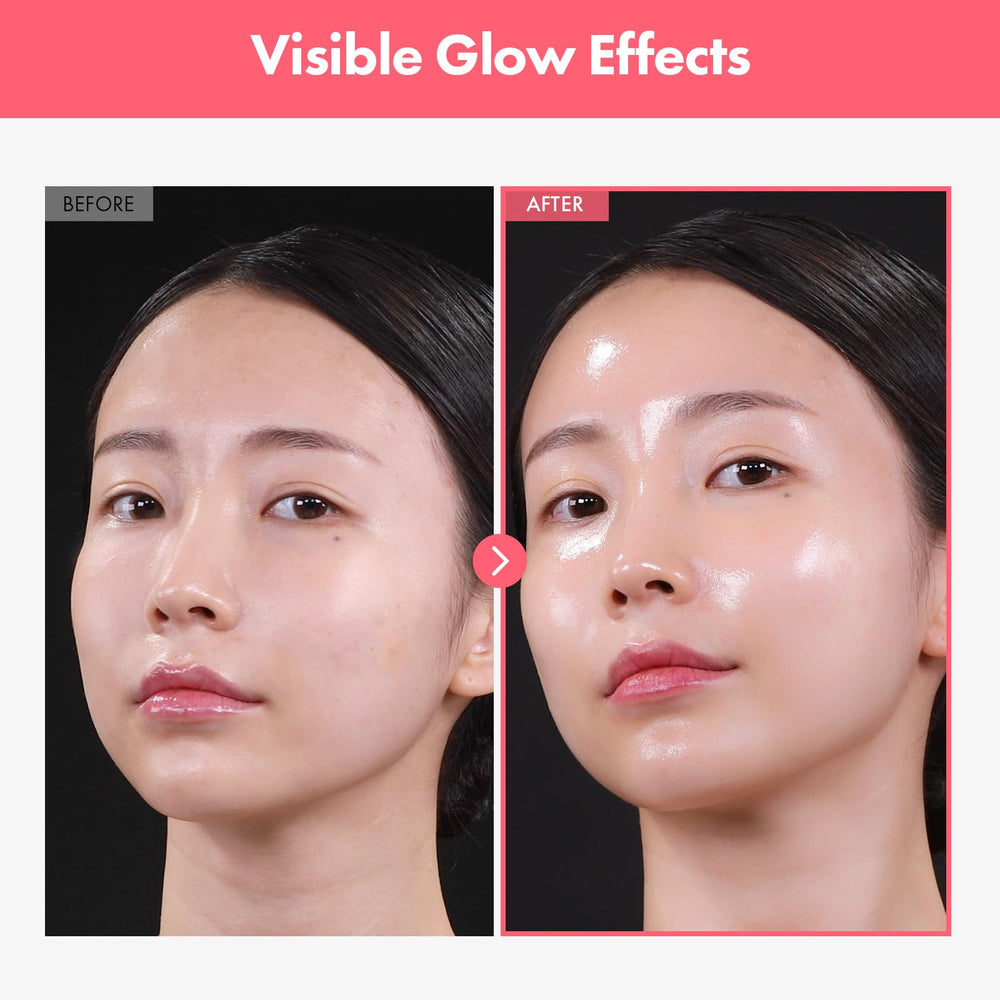 Applying the mask for a silky layer on the skin with TOSOWOONG Real Collagen Fit