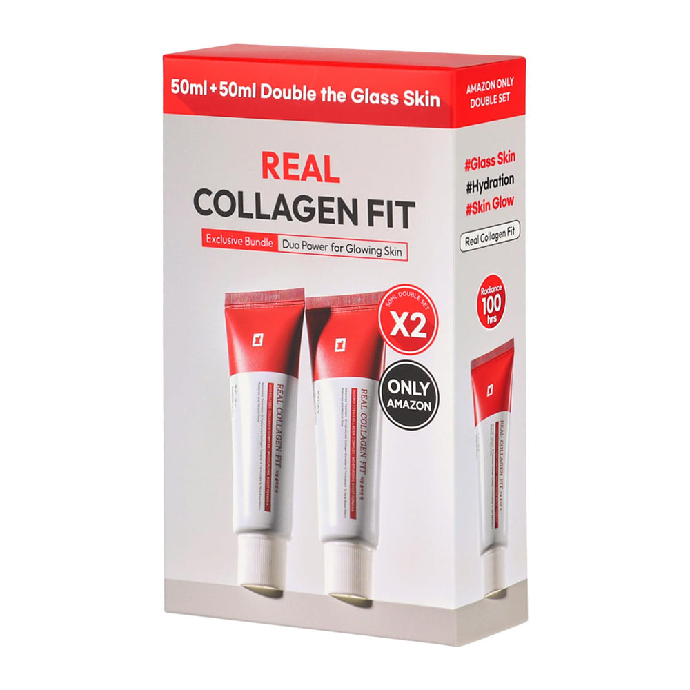 TOSOWOONG Real Collagen Fit mask closeup highlighting hydration and glow potential.