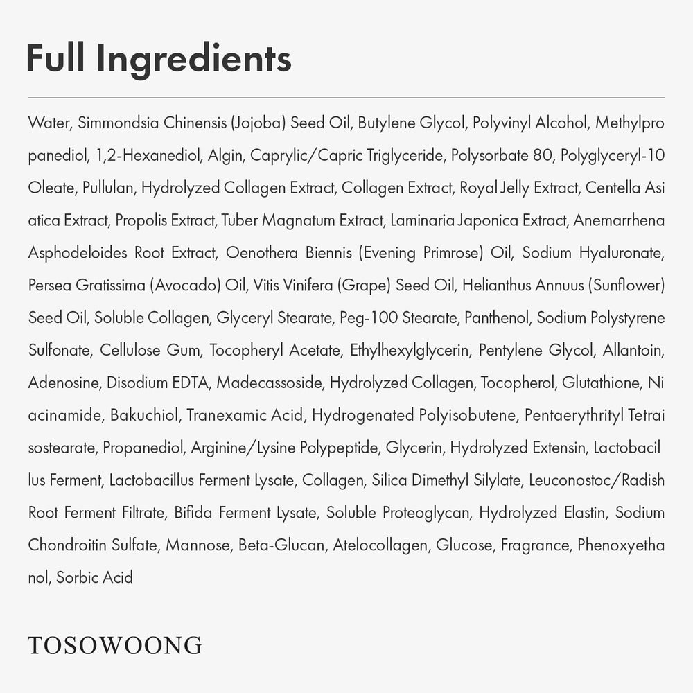 TOSOWOONG Real Collagen Fit mask packaging for two-pack value.
