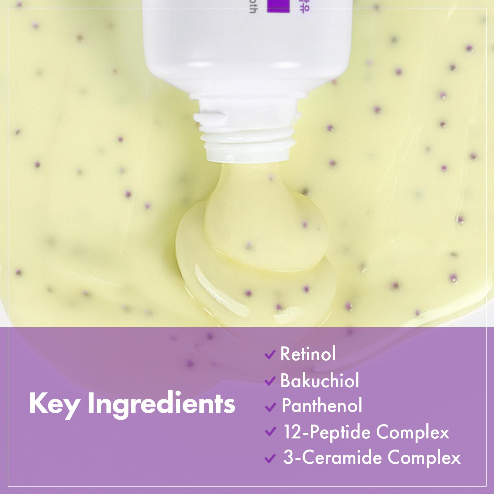 TOSOWOONG retinol and bakuchiol ingredient spotlight highlighting balanced firming support