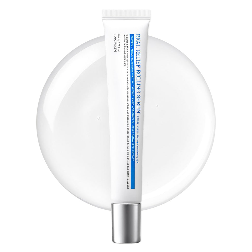 TOSOWOONG front packaging showing product and benefits for scalp