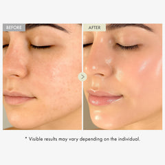 TOSOWOONG texture close-up of serum drop showing lightweight absorbent finish