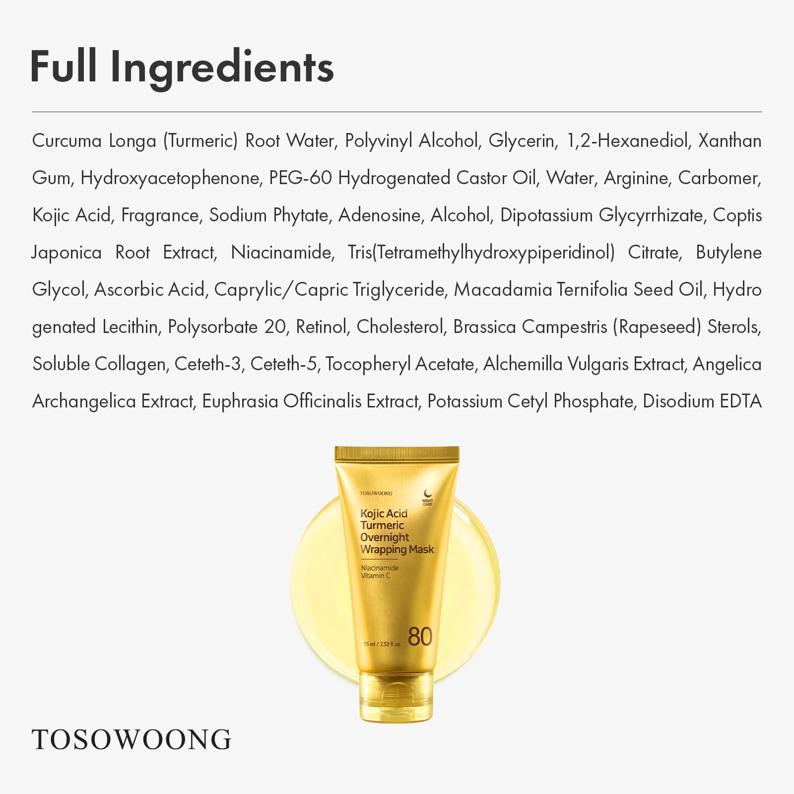 TOSOWOONG jar next to a hand to show size and easy-at-home treatment