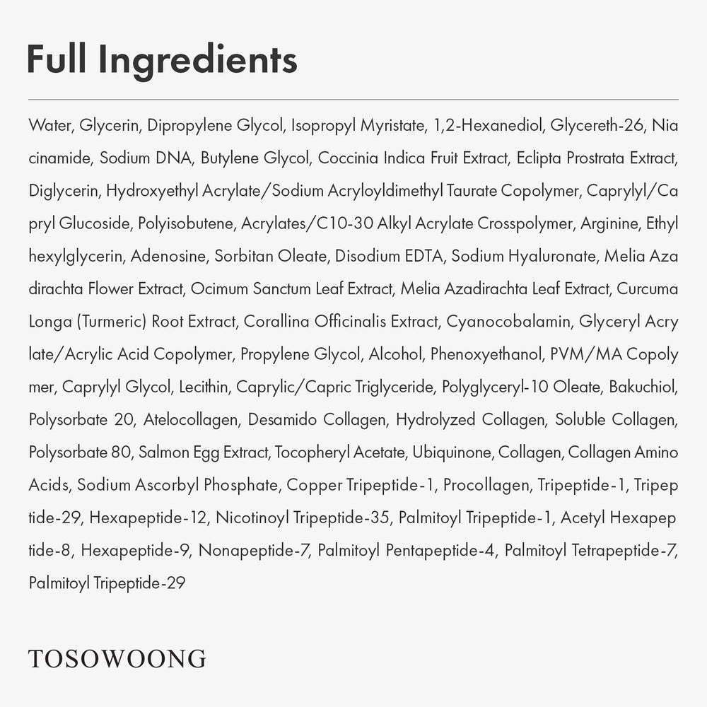 TOSOWOONG skincare routine setup shows layering for hydration and glow.