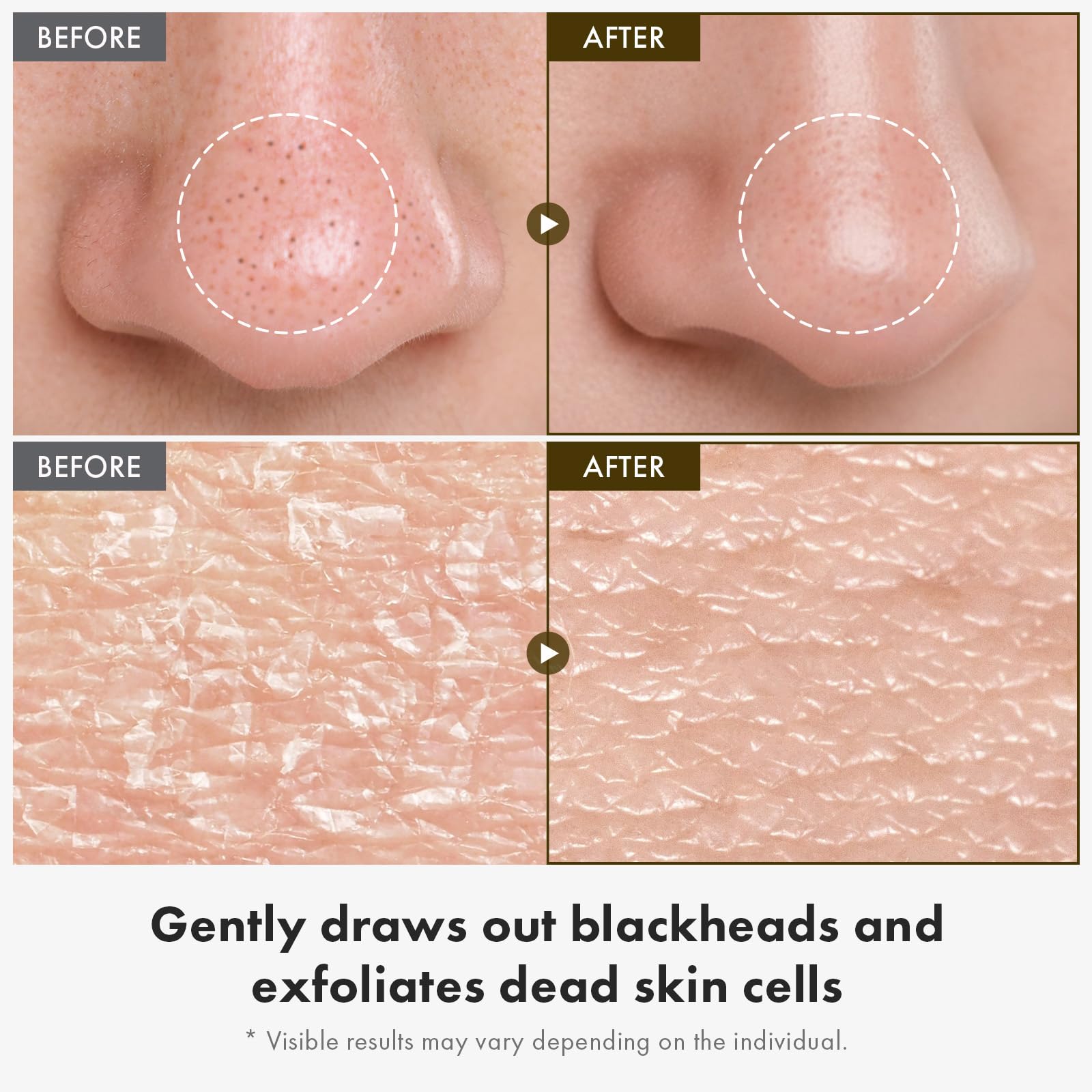 TOSOWOONG close-up of ampoule texture highlighting lightweight serum and quick absorption