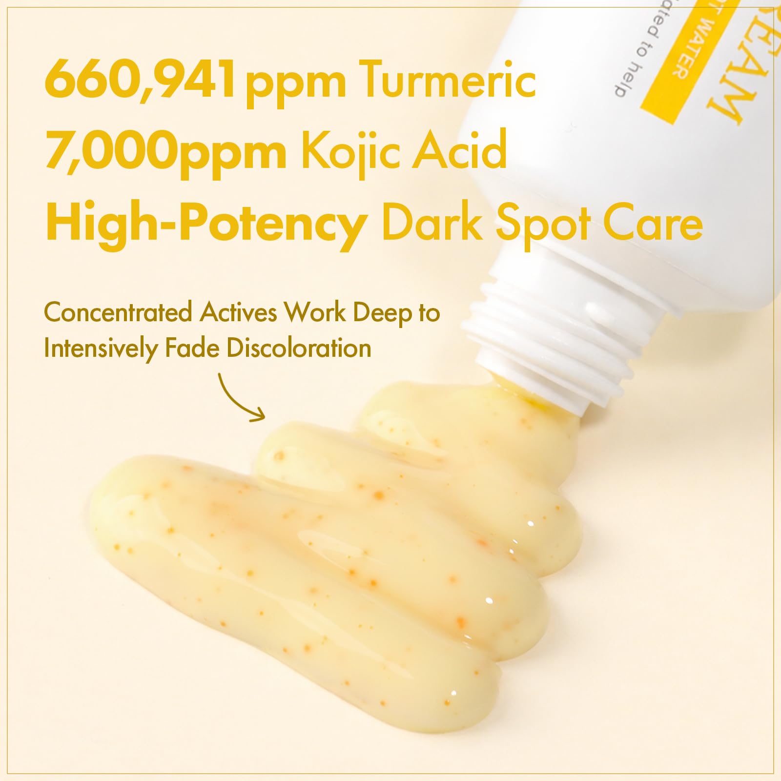 TOSOWOONG turmeric antioxidant capsules detail showing freshness boost