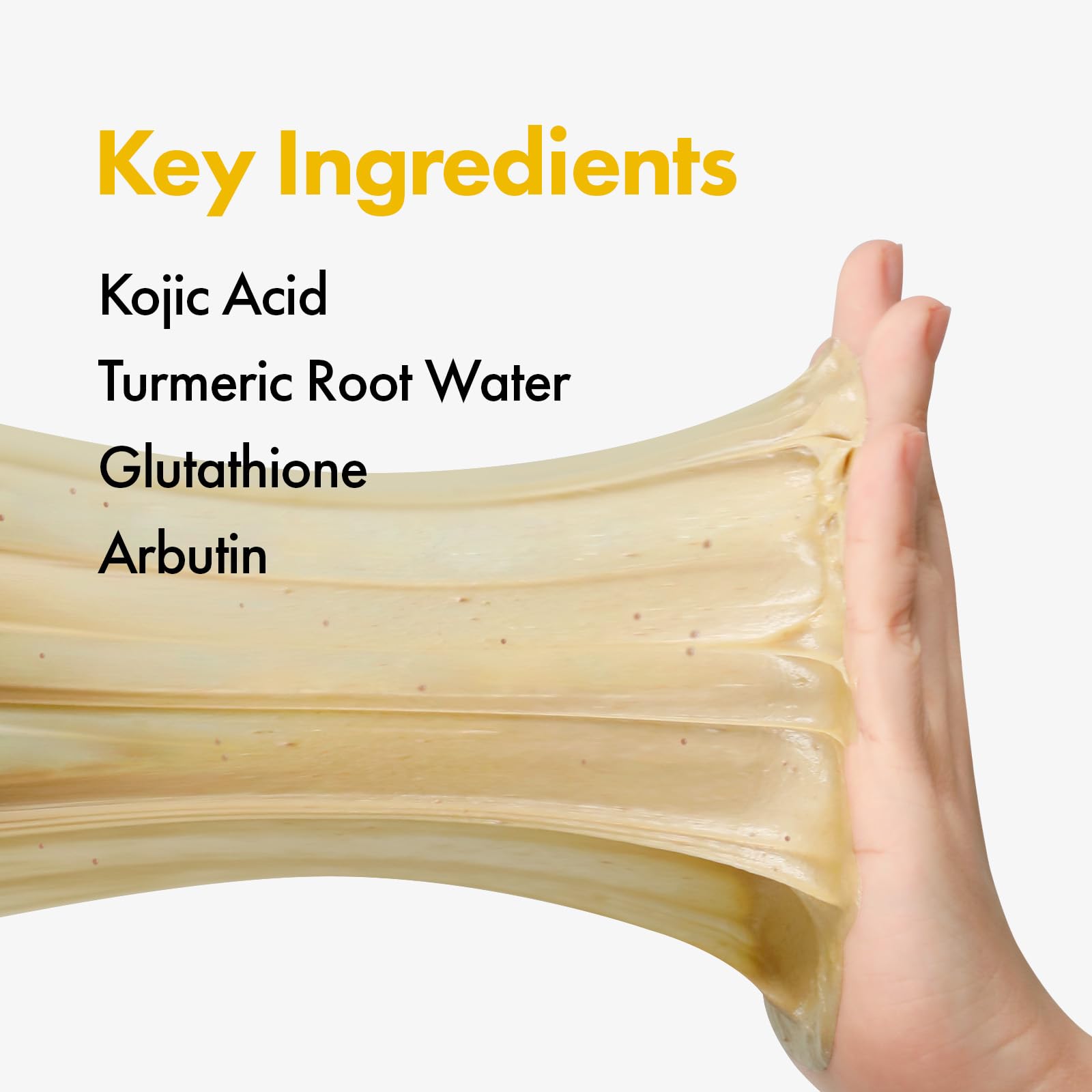TOSOWOONG foam on hand illustrating creamy lather and hydrating cleanse