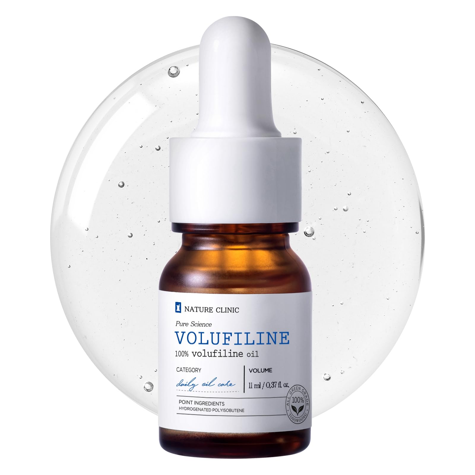 Tosowoong Volufiline serum bottle shows premium packaging for firmer-looking skin.