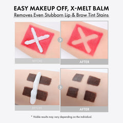 TOSOWOONG emulsified milk rinse showing non-greasy finish and easy wash-off