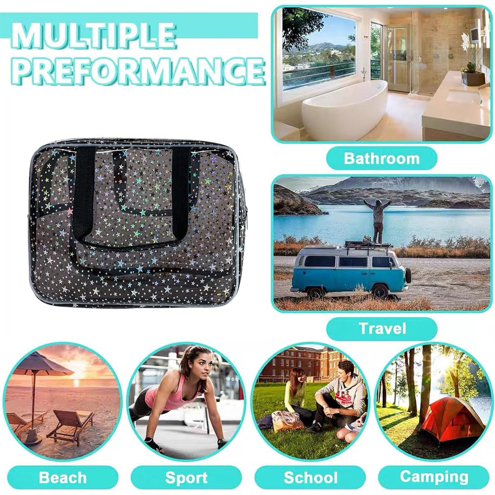 TotePrint travel-ready bag shown packed for weekend trips and daily routines.