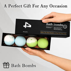 Totexil bath bombs large size for long lasting bubbles
