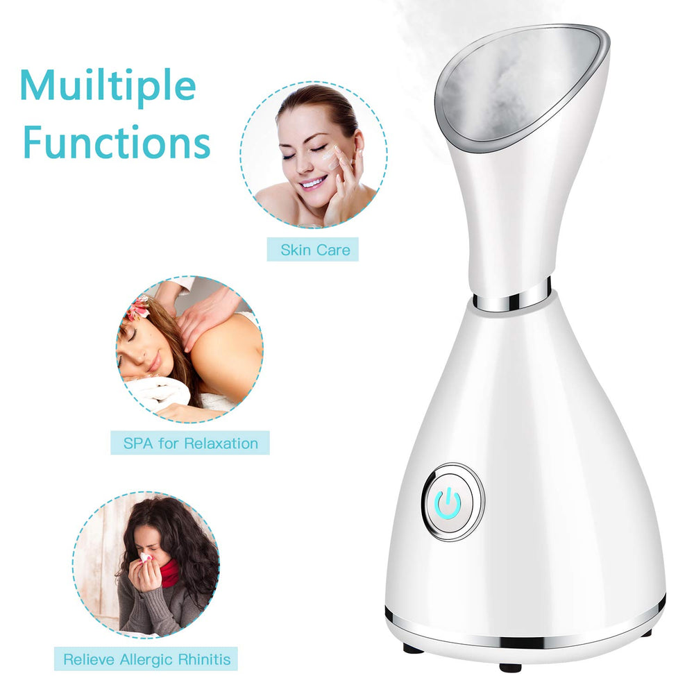 Totexil facial steamer 4-piece kit for cleansing and extractions