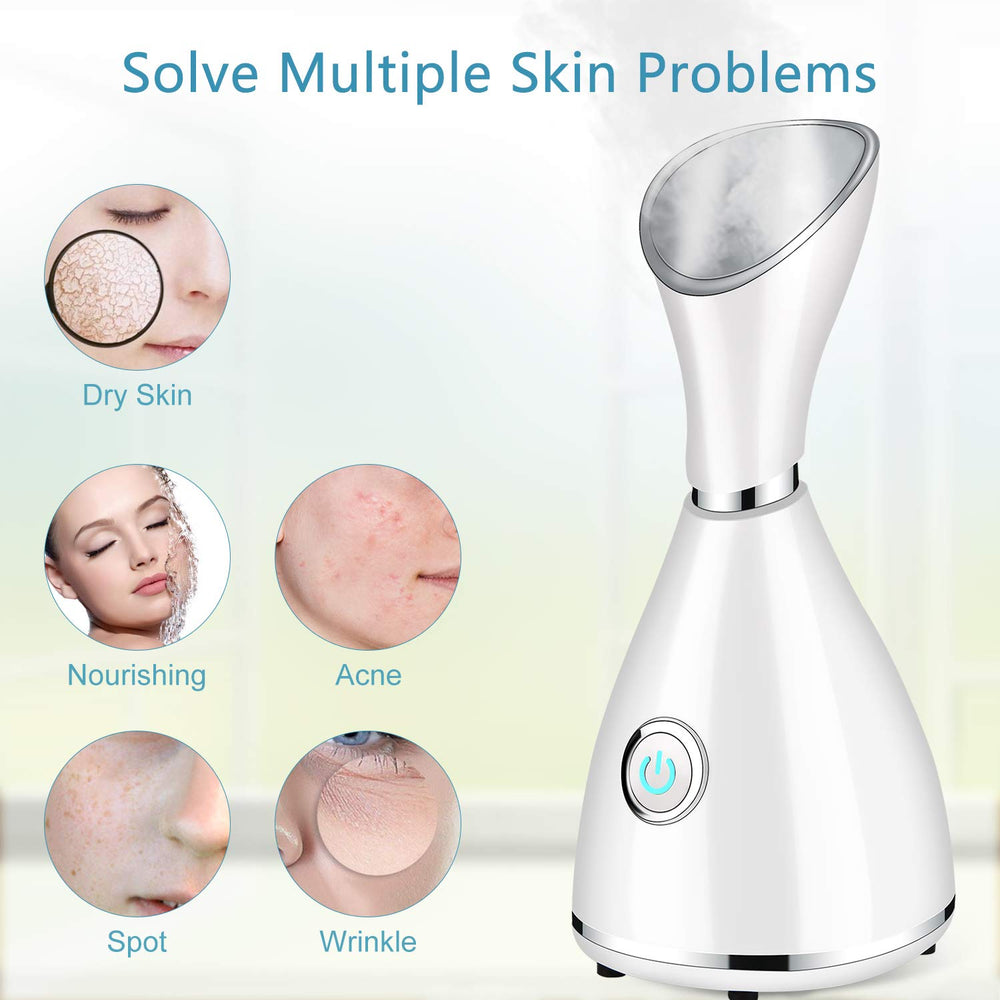 Totexil facial steamer 70ml tank enables quick sessions