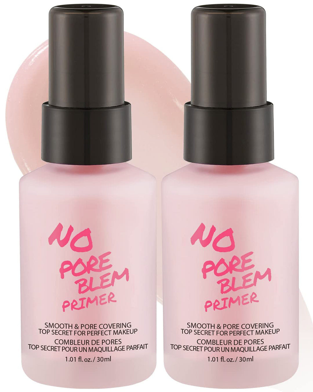 Touch in Sol No Pore Blem Primer bottle front showing pore-minimizing formula for smoother skin