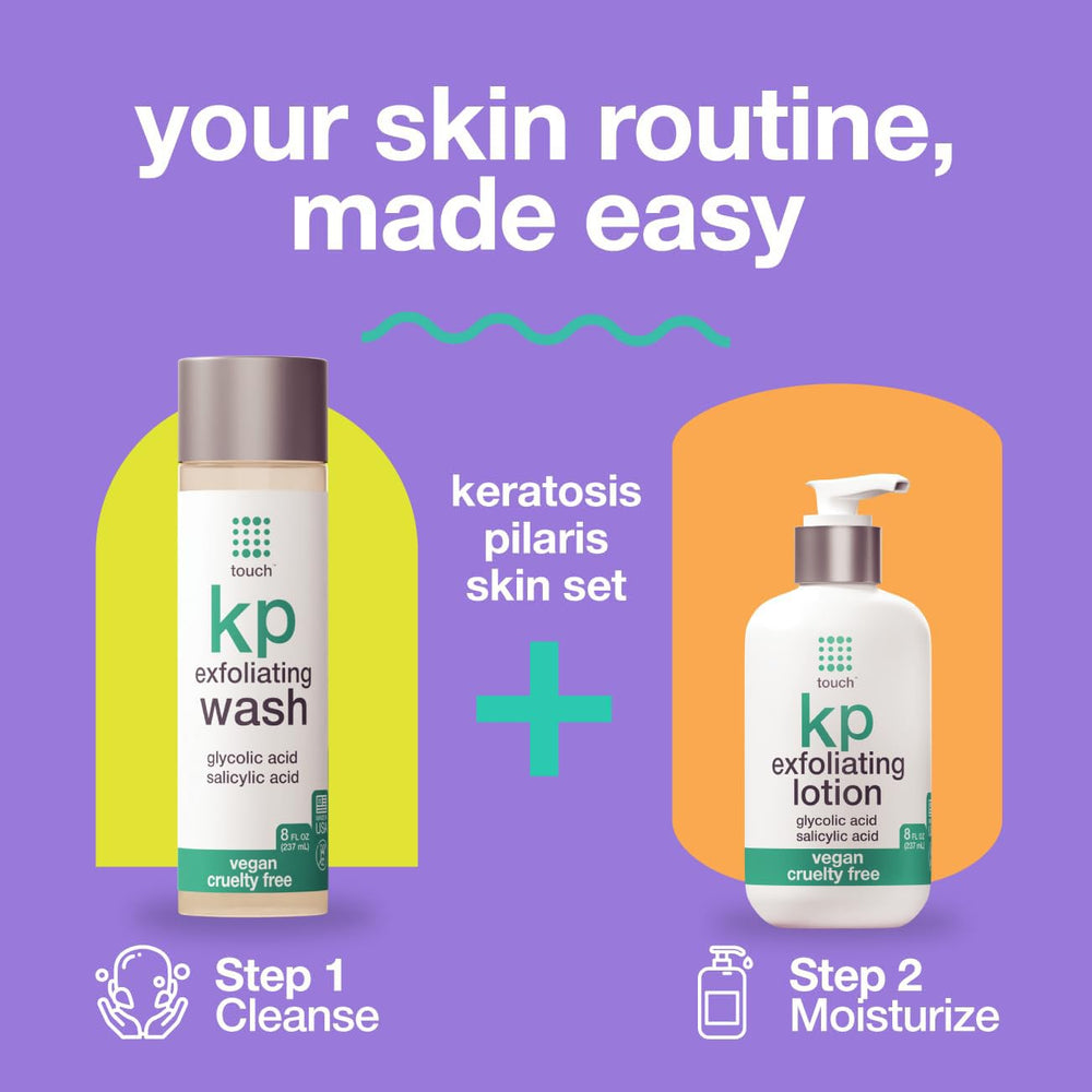 TOUCH KP body wash pump dispensing highlights easy, controlled application.