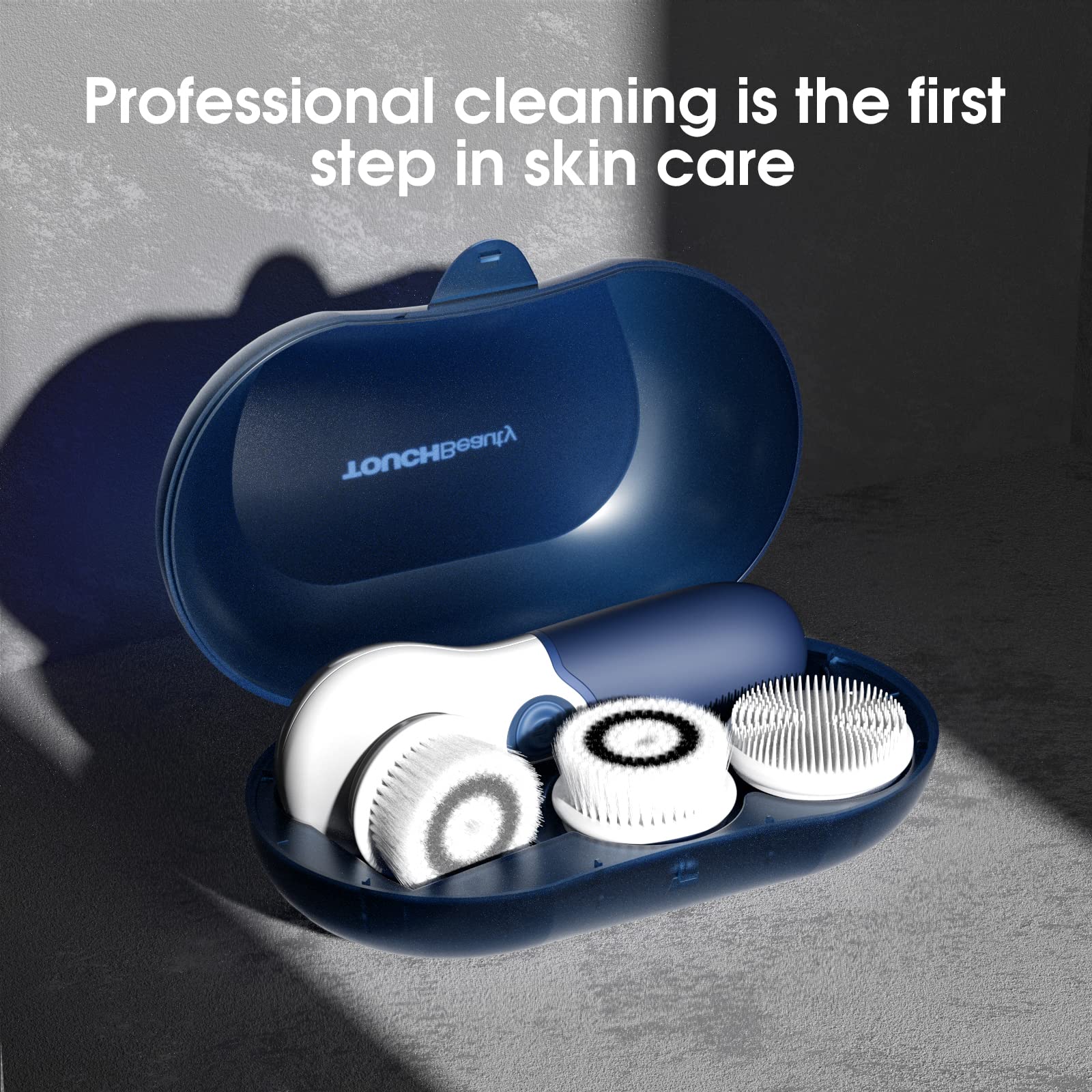 TOUCHBeauty facial cleansing brush heads collection for varied skin needs