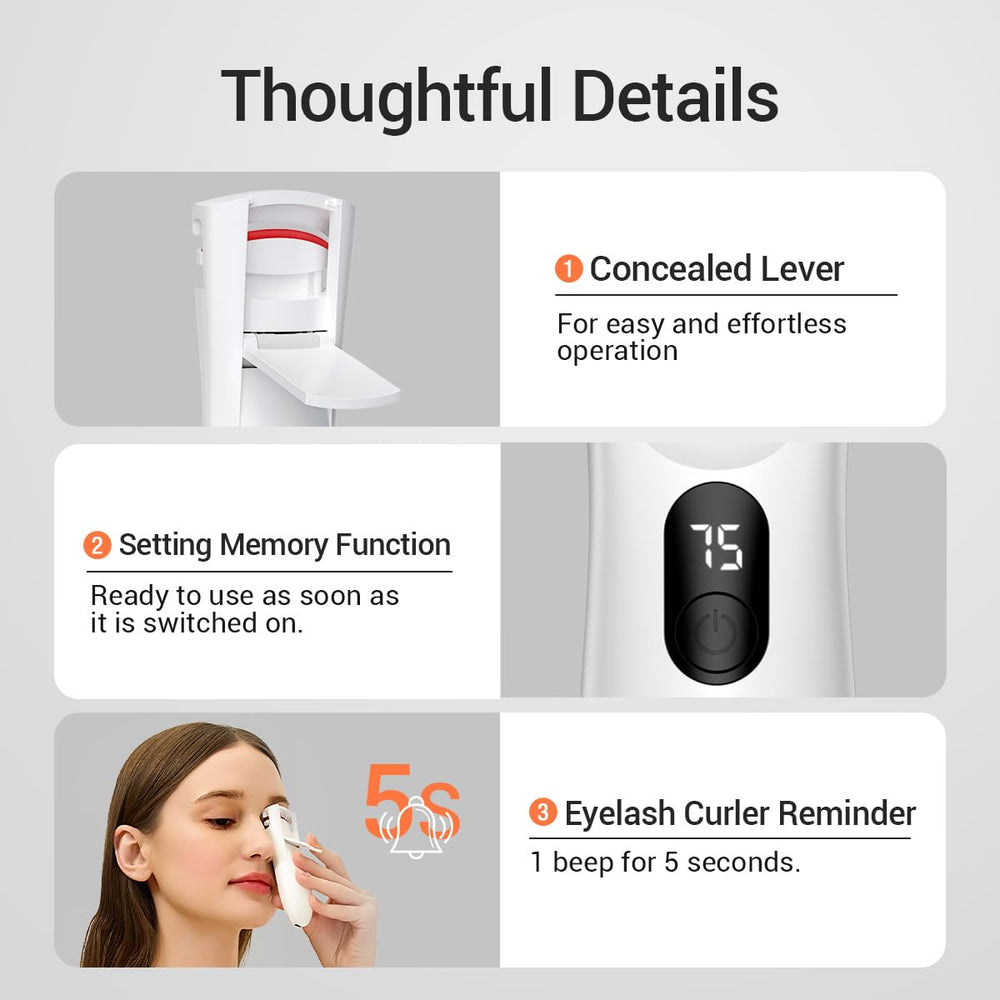TOUCHBeauty automatic shutdown feature enhances safety during use.