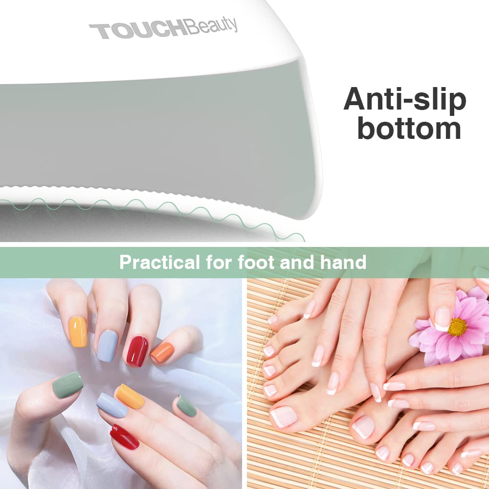 TOUCHBeauty nail dryer for fingers and toes supports versatile use