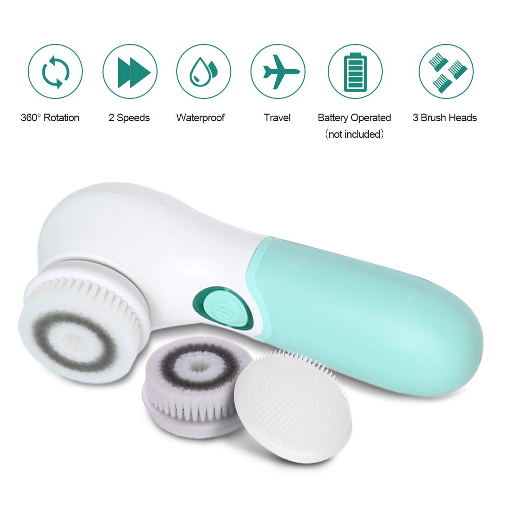 TouchBeauty two-speed control demonstrates options for gentle cleansing or deep cleaning routines.