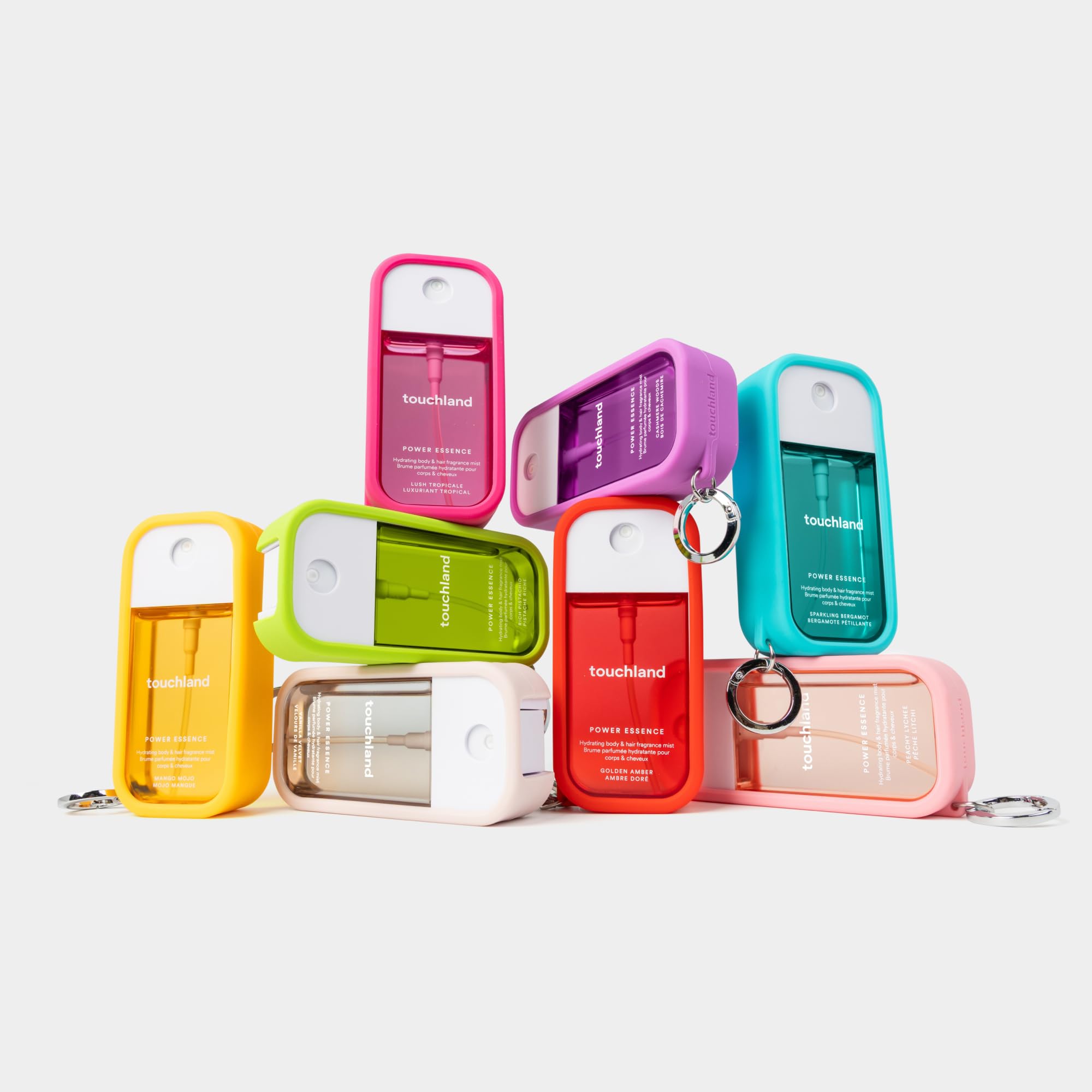 Touchland O-ring de cierre, clip seguro para bolsos y accesorios.