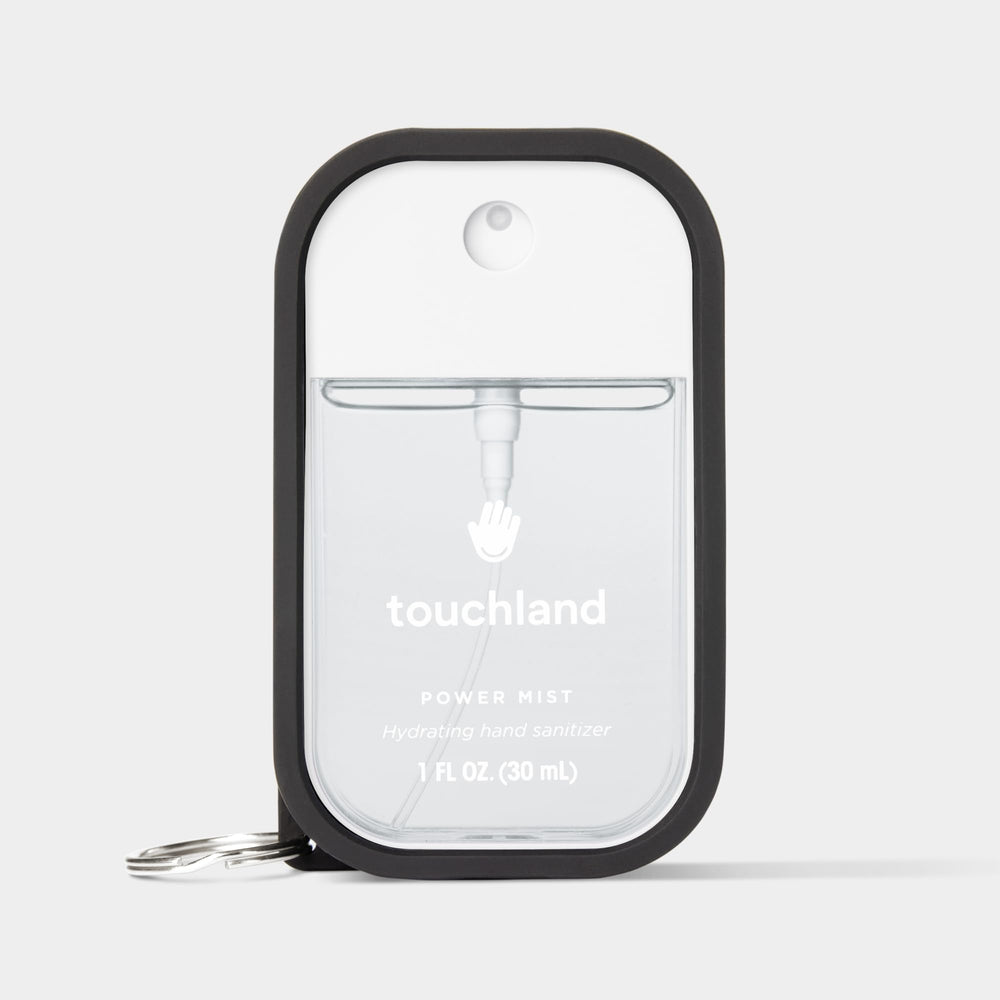 Touchland Hand Mist Case Trio Pink with mist bottle inside, protecting while staying stylish.