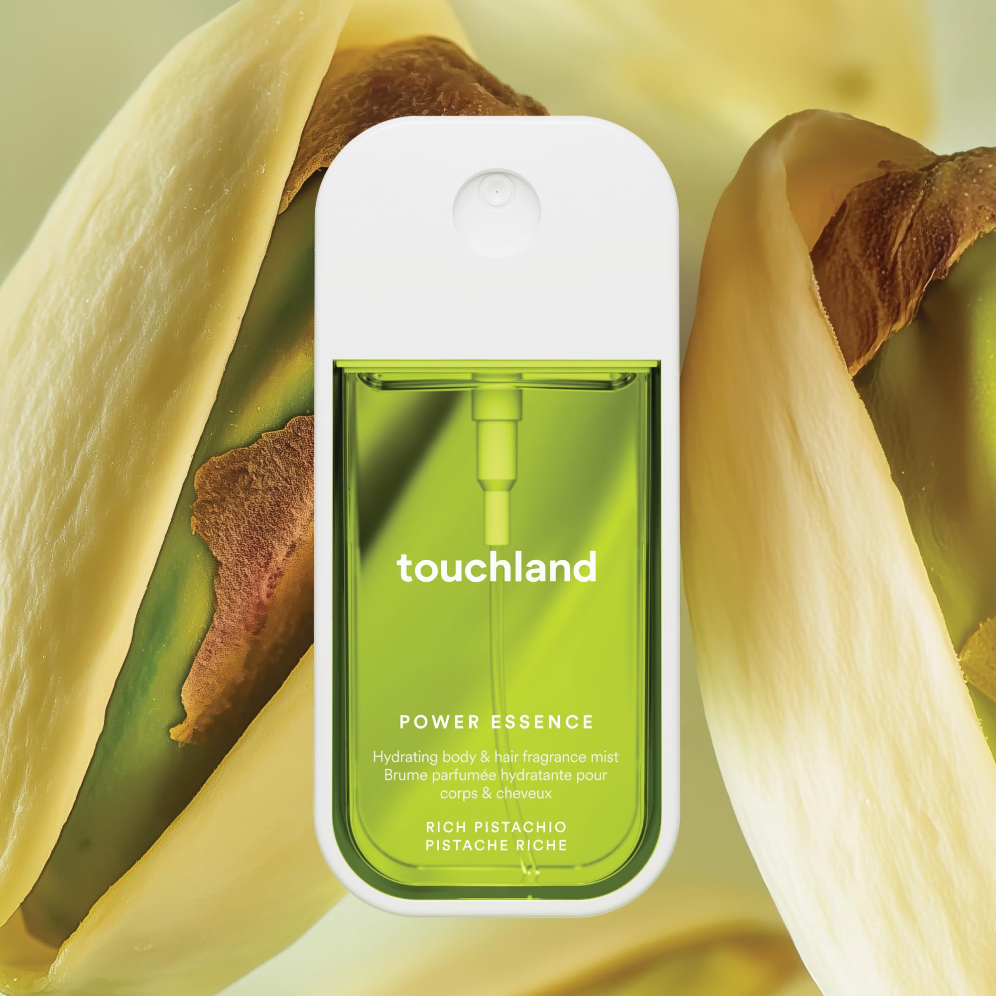 Touchland layering perfume mist used to create a personalized scent.