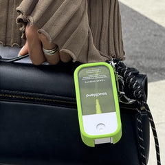 Touchland Soft-Touch Silicone Case reveals durable material and clip-on use.