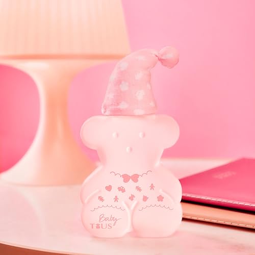 TOUS Baby Cologne for Girls glass bottle packaging conveys premium quality and lasting scent impression.