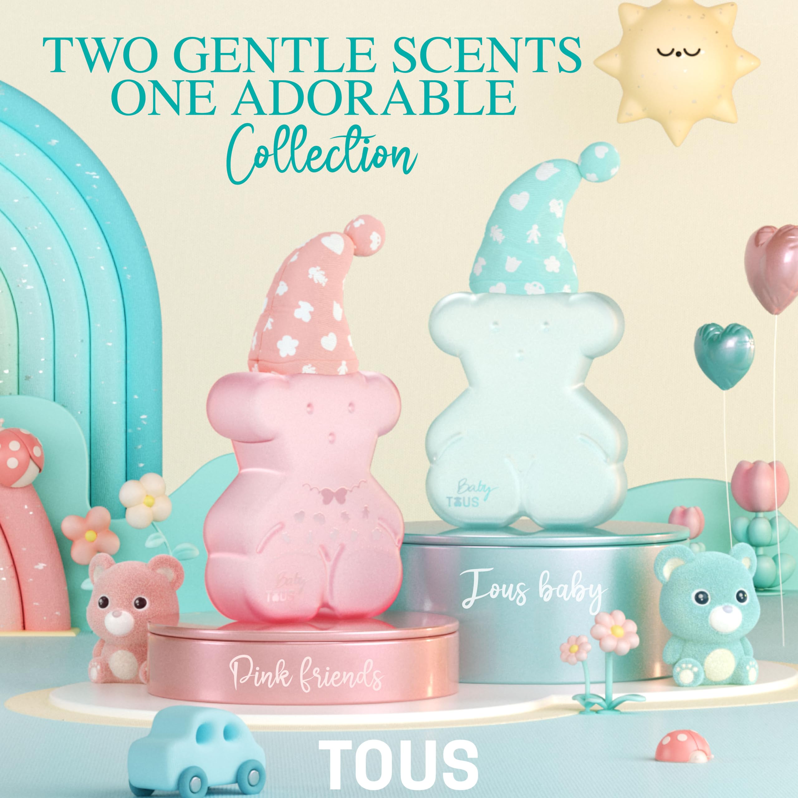 TOUS Baby Cologne neroli note image emphasizing fresh soft aroma for sensitive skin