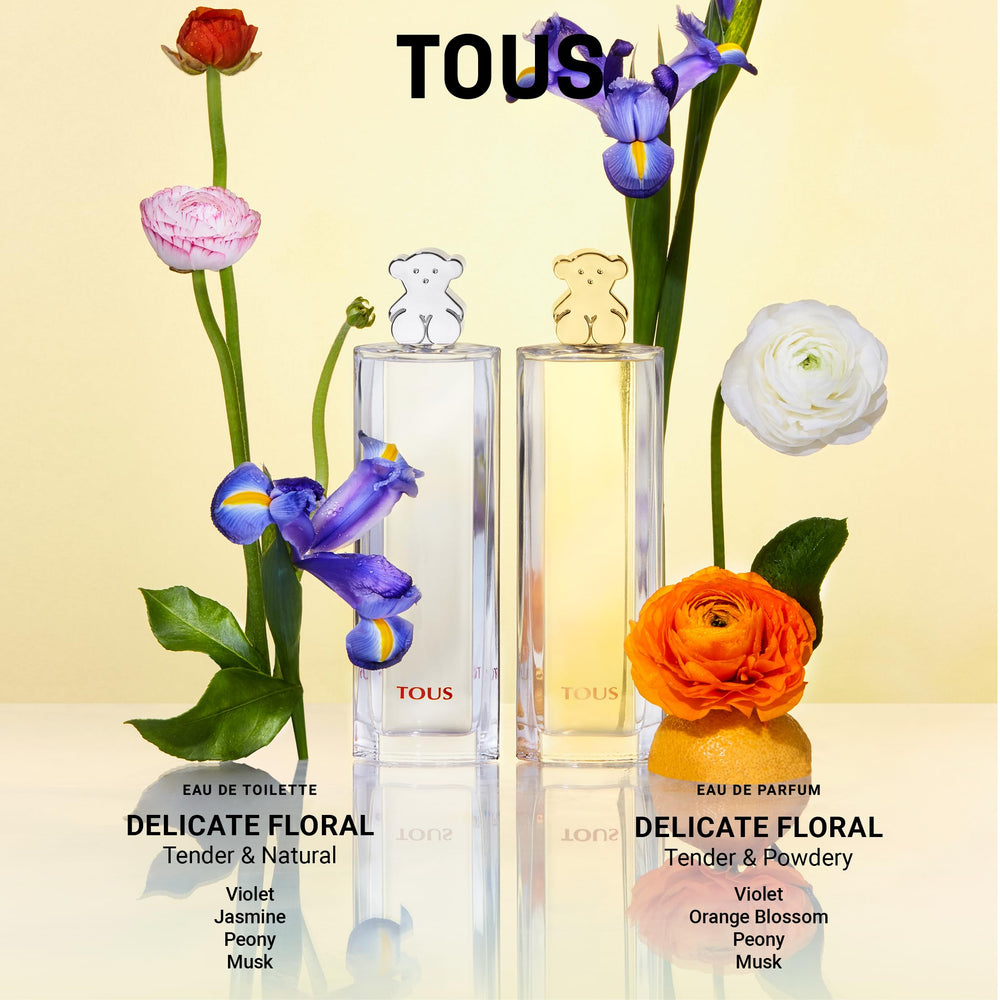 TOUS premium fragrance box and bottle presentation
