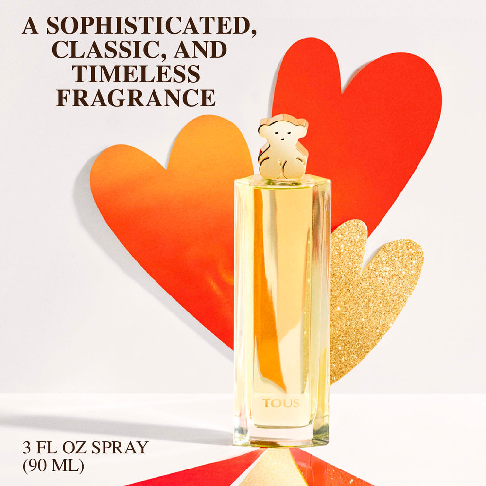 TOUS eau de parfum application tips on wrist area