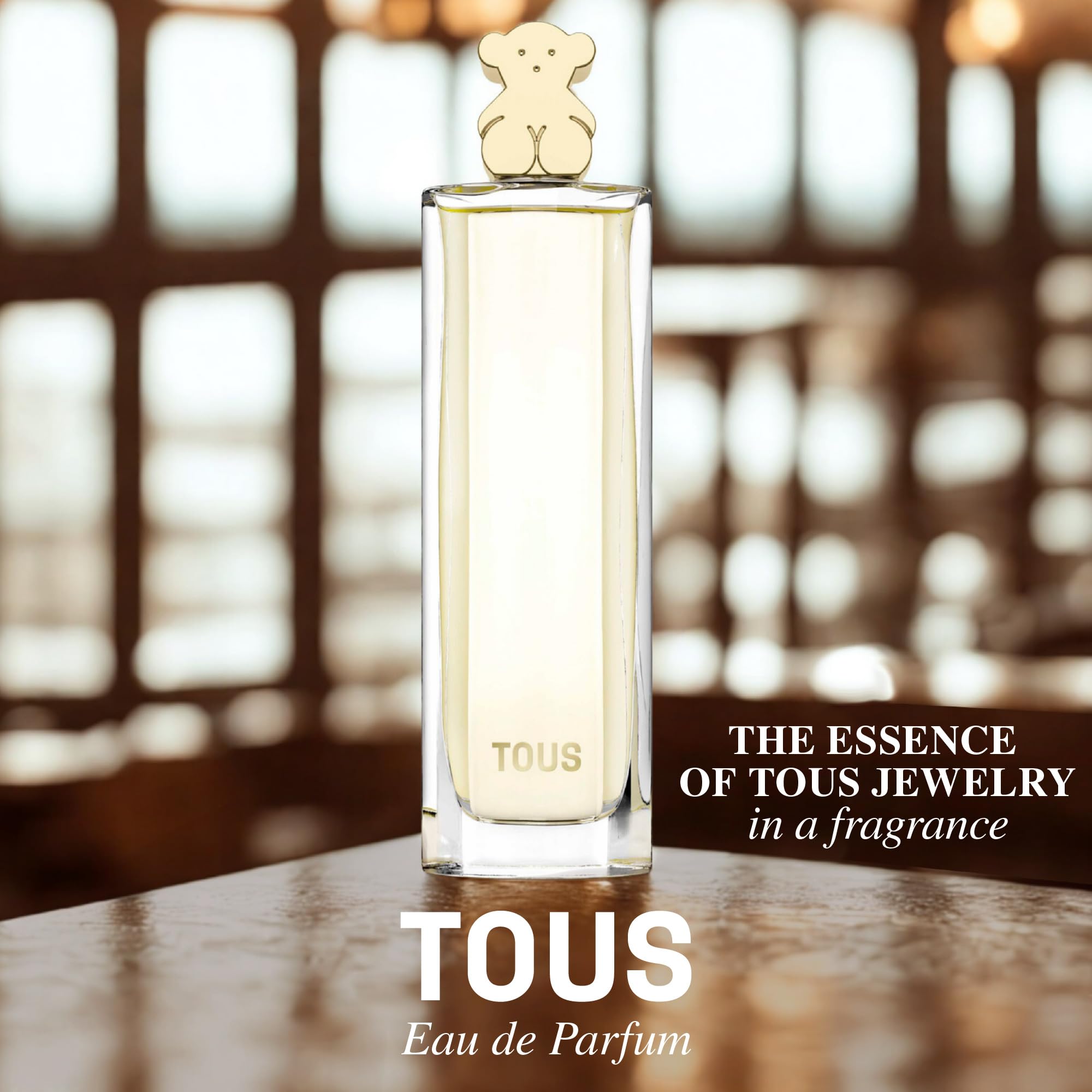 TOUS gold packaging image showcasing luxe gift-ready fragrance
