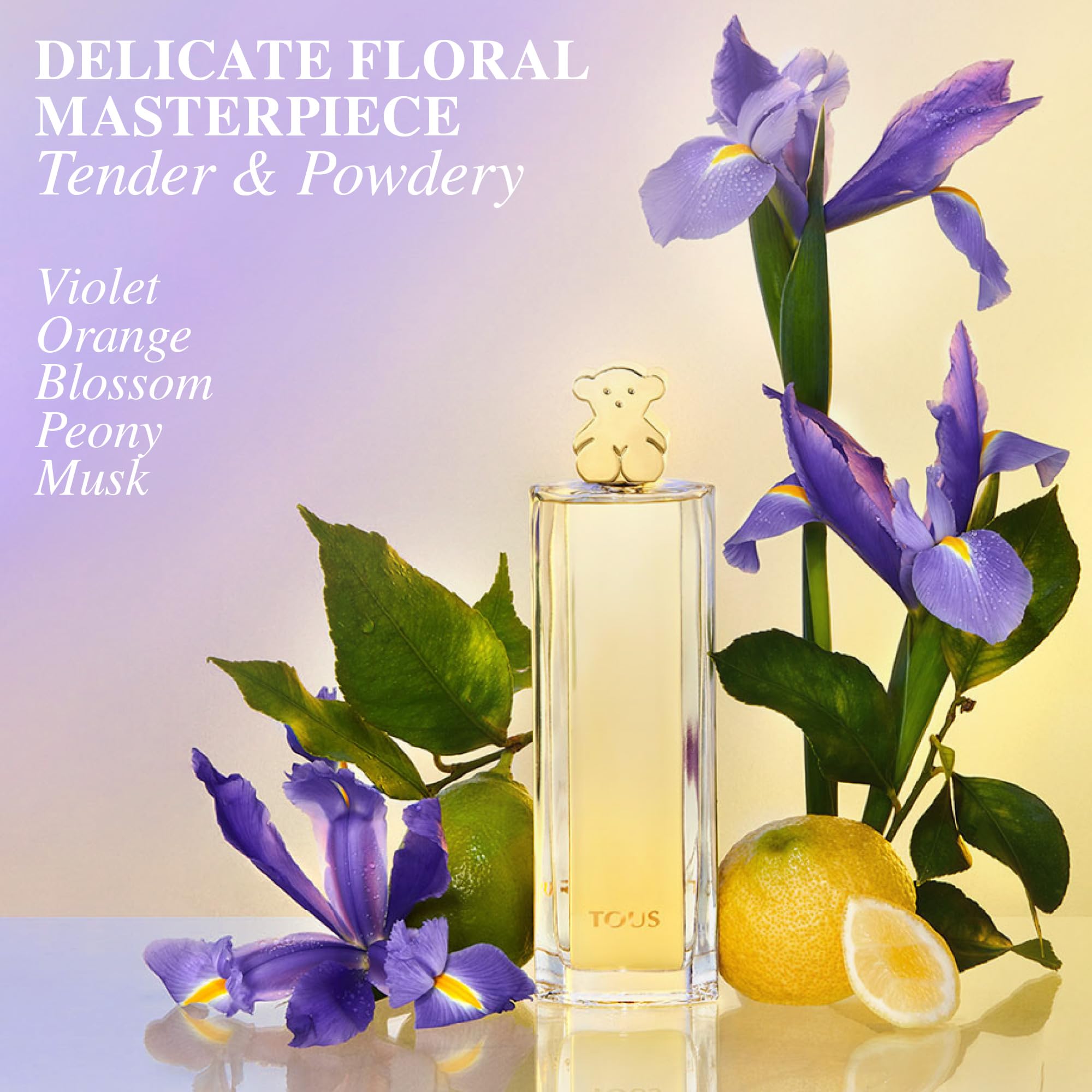 TOUS orange blossom note visual highlights light airy scent