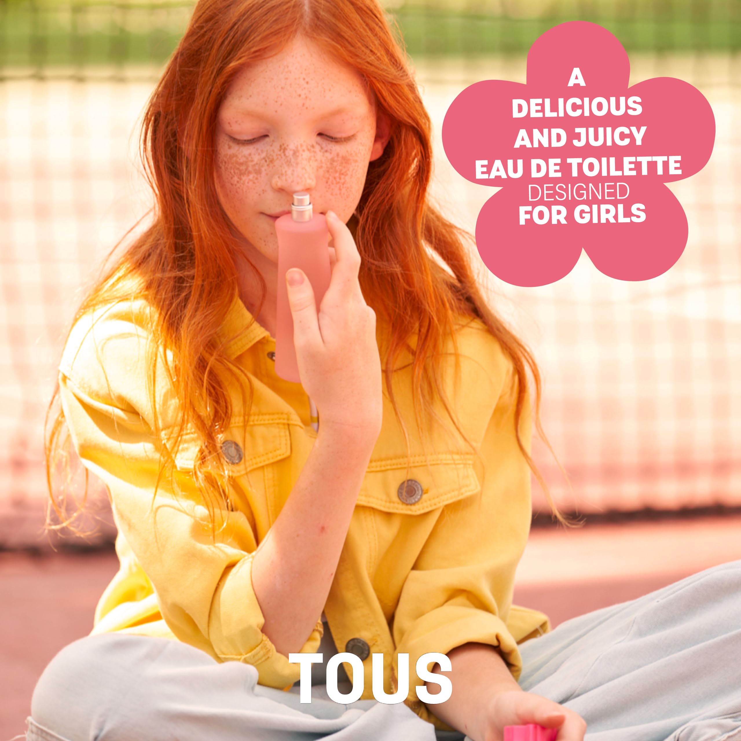 TOUS Kids Girl EDT musk note provides soft, lasting warmth.