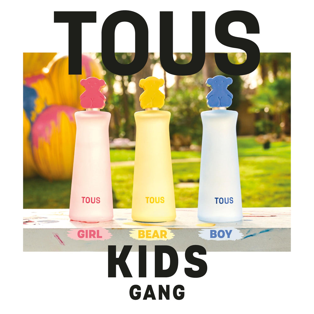 TOUS Kids Girl EDT packaging gift-ready box implies a ready-to-gift treat.
