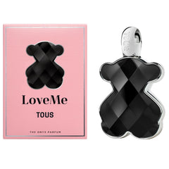 TOUS Love Me Onyx Parfum bottle—luxe design for daily elegance and confidence.